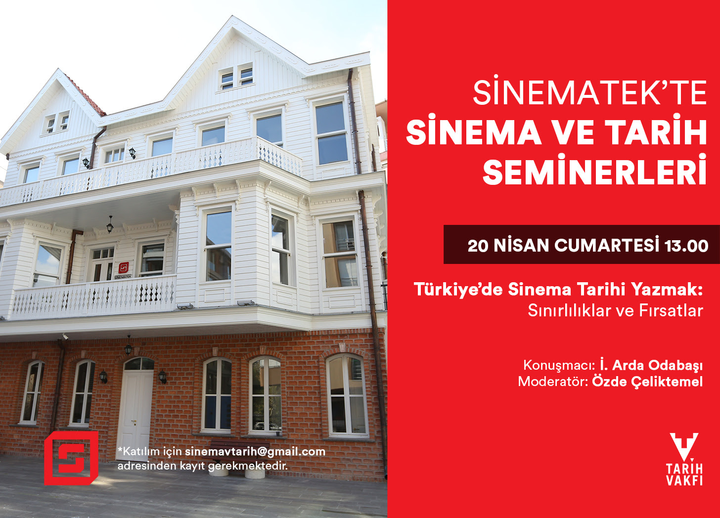 Sinema ve Tarih Seminerleri devam ediyor 